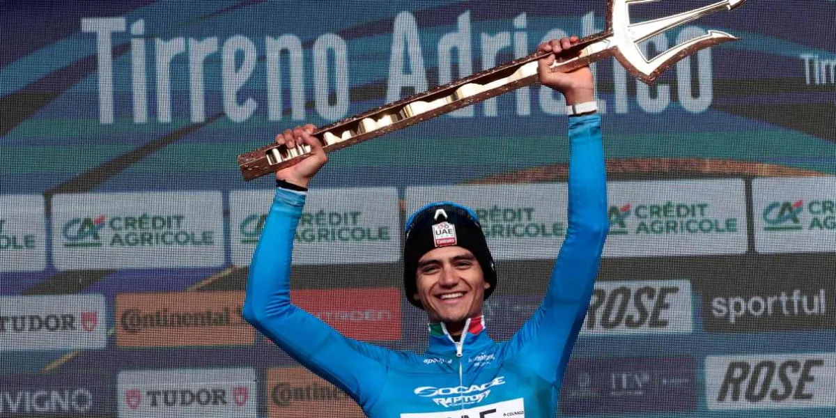Isaac Del Toro hace historia: campeón de la Tirreno Adriático 2026