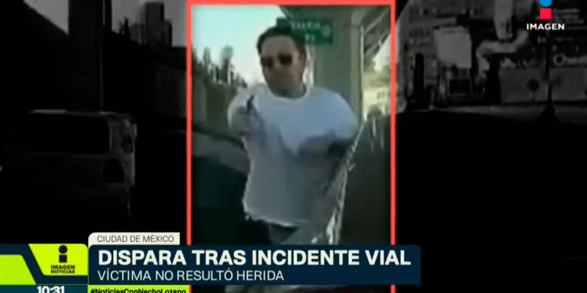 VIDEO. Sujeto que disparó contra automovilista es identificado y detenido