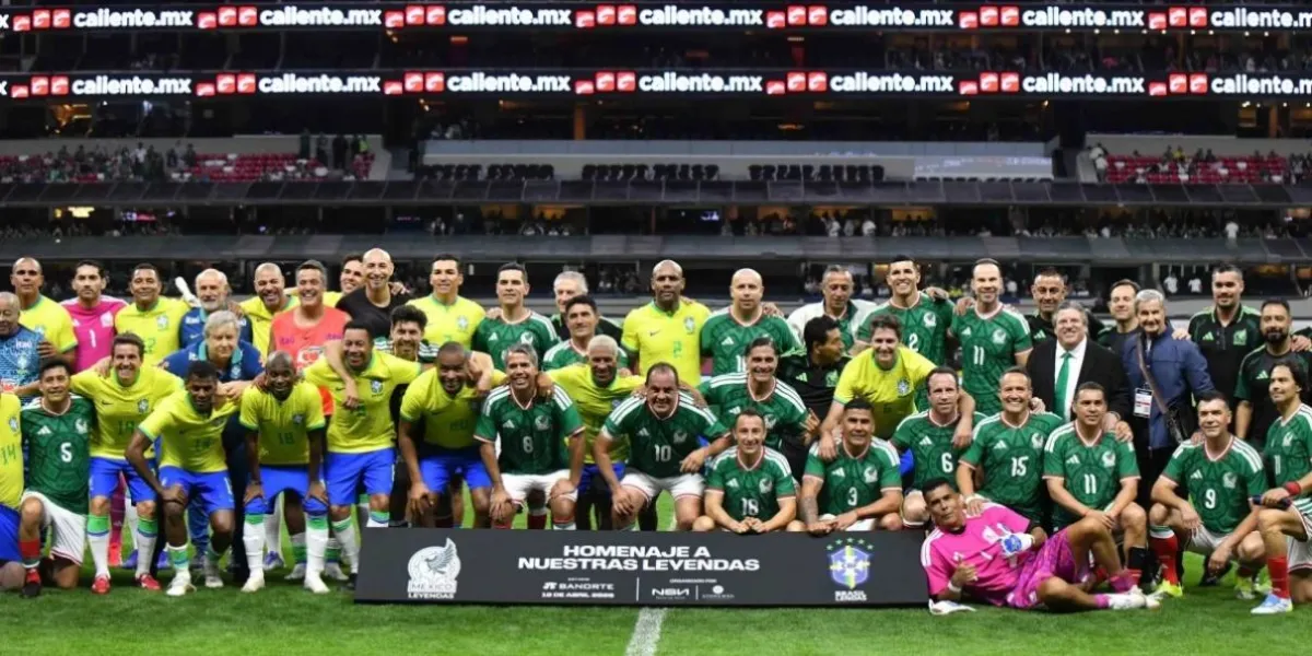 VIDEO. México vs Brasil de leyendas: violencia en la tribuna por una camiseta