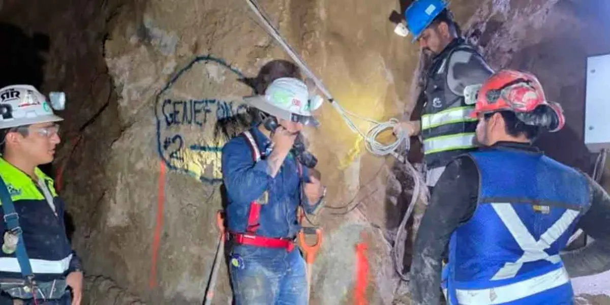 Minero aparece con vida tras derrumbe en Sinaloa; rescate sigue contra el tiempo