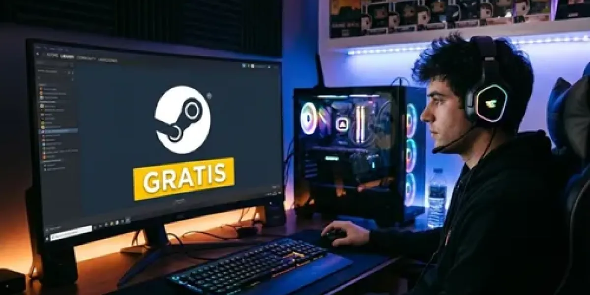 Steam regala tres juegos para siempre, la promoción solo es este abril