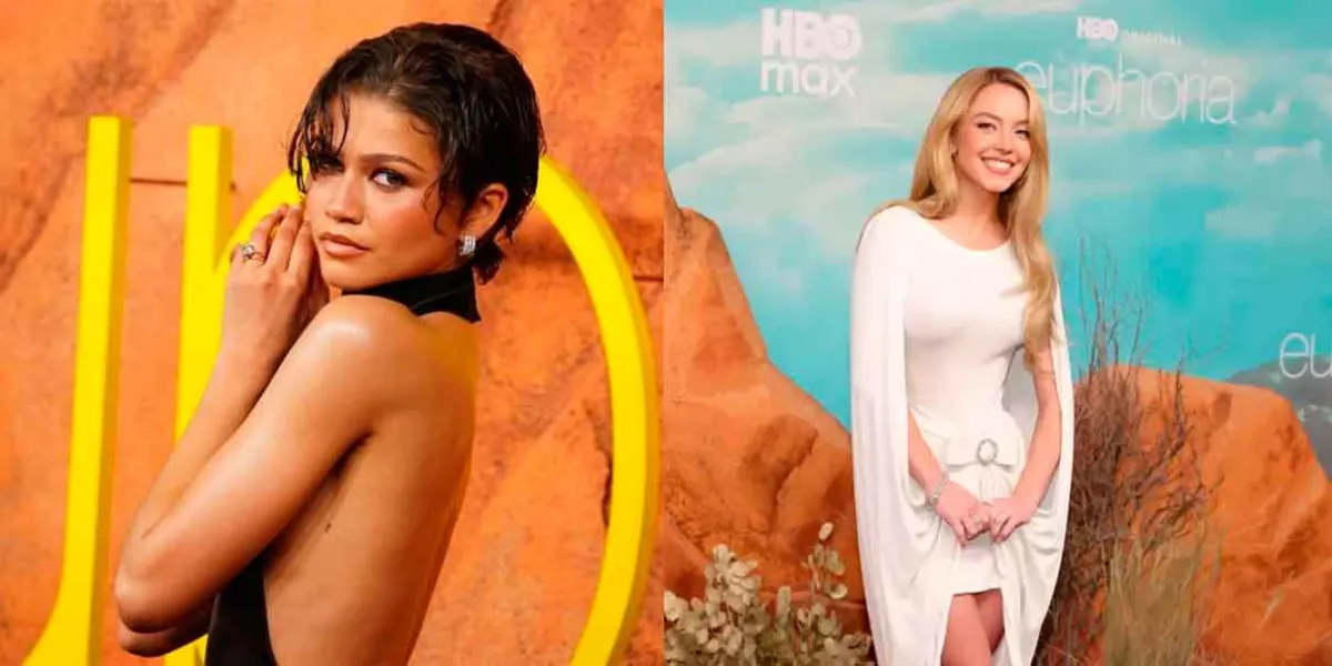 Zendaya y Sydney Sweeney evitan posar juntas durante premiere de Euphoria 3