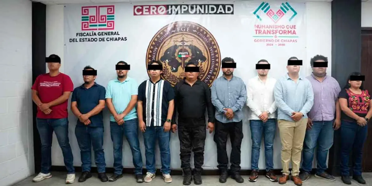 Fiscalía de Chiapas actúa tras difusión de video de presunta tortura: detienen a 10 funcionarios y policías