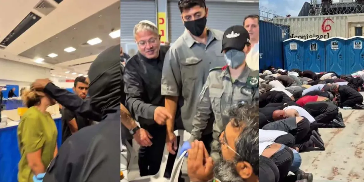 Ministro israelí humilla a activistas de la Flotilla Global Sumud esposados y arrodillados: "¡Bienvenidos a Israel!"
