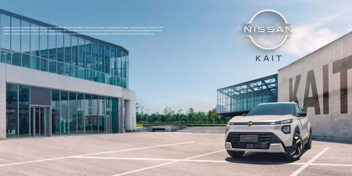 Nissan lanza la SUV Kait con Inteligencia Artificial y va por más ventas en México