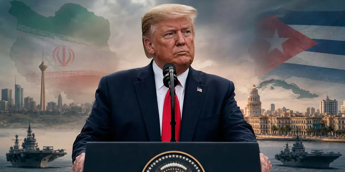 Trump cierra hostilidades con Irán y apunta presión hacia Cuba