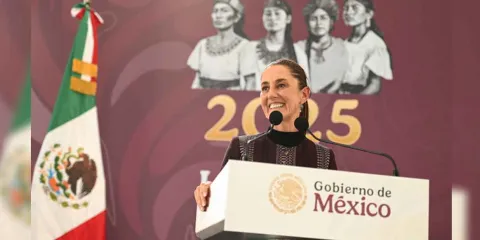 La aprobación de Sheinbaum entre los mexicanos es del 81 %