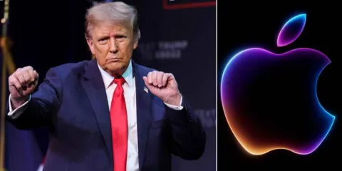 Trump afirma que Apple transferirá su producción de México a EU; “ahora tiene que hacerlo”