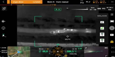 Se filtra VIDEO del ataque con drones a militares en Chihuahua