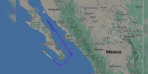 Avión militar de EU voló sobre espacio aéreo mexicano ¿El acuerdo de Sheinbaum?