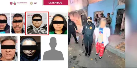 Desmantelan célula de “La Unión Tepito” en la CDMX 