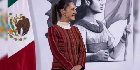 ¡Empiecen por su país! Responde  Sheinbaum  a intento de  intromisión de EU contra carteles