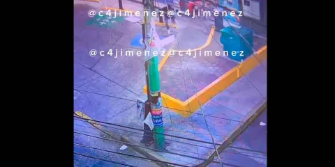 Huye corriendo cómplice de asaltante abatido de un Oxxo de Iztapalapa 