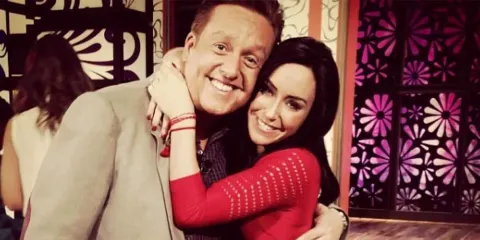 A pesar de la orden de aprehensión, Inés Gómez Mont reaparece para despedir a Daniel Bisogno