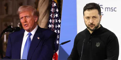 Trump acusa a Zelenski de dictador y lanza advertencia de pérdida territorial