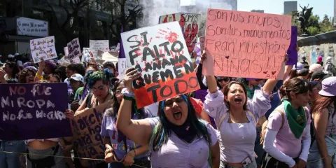 8M en CDMX: Mujeres marchan por justicia, igualdad y el fin de la violencia