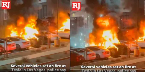 Ataque contra centro de reparación de Tesla en Las Vegas: investigan posible terrorismo