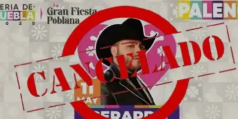 Cancelan presentación de Gerardo Ortiz en el palenque de Puebla tras declararse culpable de vínculos con el CJNG en EU
