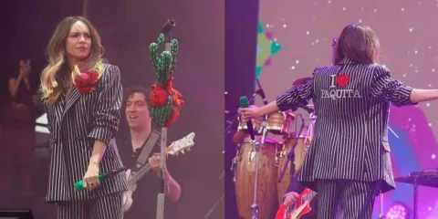 ¿Con dedicatoria a nodal? Belinda participa en el Vive Latino y canta “Ratas de dos patas” 