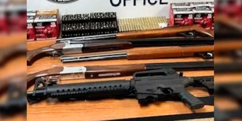 En Texas decomisan armas, municiones y cargadores con dirección a México