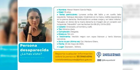 Familiares encuentran pistas de Merari Noemí García Mejía en Rancho Izaguirre, mujer desaparecida en 2024