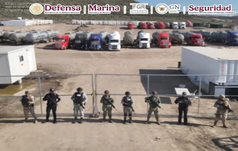 Decomisan casi 8 millones de litros de huachicol en predio de exsenador morenista 