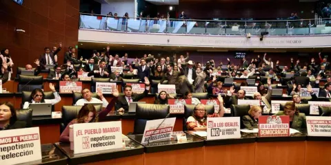 Diputados aprueban reforma histórica contra el nepotismo y la reelección; entrará en vigor hasta 2030