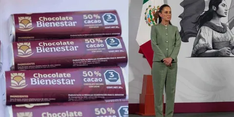 Afirma Sheinbaum que 'Chocolate Bienestar' tiene poca azúcar 