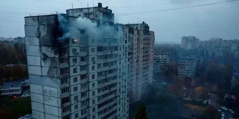 Ataque aéreo por aprte de Rusia en Kiev en medio de presiones diplomáticas entre EE.UU. y Ucrania