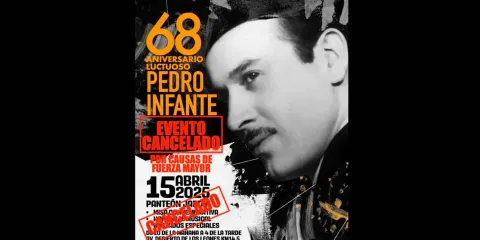 Histórico. Cancelan aniversario luctuoso de Pedro Infante 