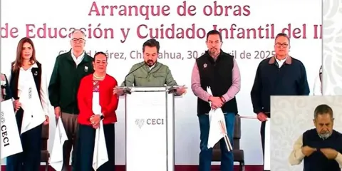 Inicia obra del primer CECI en Juárez