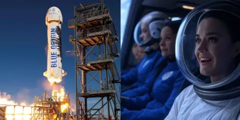 Katy Perry, la novia de Bezos y otras cinco mujeres protagonizaron la primera misión espacial