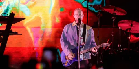 Maroon 5 puso a cantar y a bailar a más de 40 mil fans