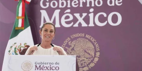 Sheinbaum defiende a México: "No somos piñata de nadie"