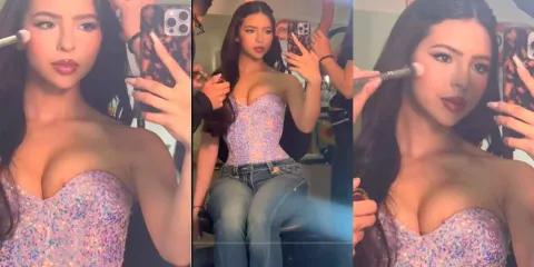 VIDEO. Ahora Ángela Aguilar presume cintura de impacto después de las fotos de Cazzu