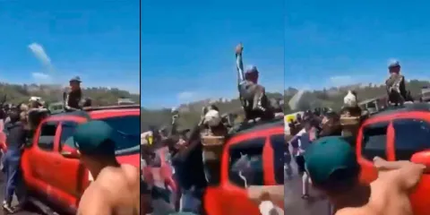 VIDEO. CJNG “celebra” con pobladores en Michoacán durante Sábado de Gloria