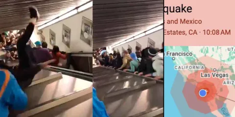 VIDEO. Sismo de 6.7 sacude San Diego y se siente en Baja California