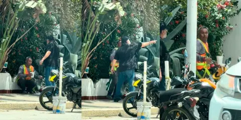 VIDEO. Turista "gringo" desata indignación por acto discriminatorio contra trabajador en Mazatlán 