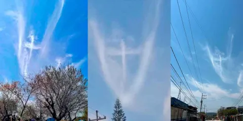 VIDEO. Una cruz aparece en el cielo y pausan procesión de Viernes Santo en Tejupilco