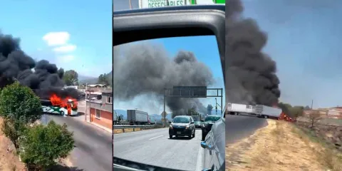 VIDEOS. El CJNG responde con fuego: bloqueos e incendios sacuden tres Estados tras operativos del Gobierno