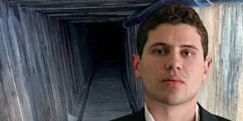 Así era el túnel por el que escapó Iván Archivaldo Guzmán, hijo de El Chapo, según WSJ