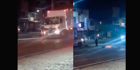 IMÁGENES SENSIBLES. En Perú un camión pasa sobre una joven mujer muere  al salir de una fiesta 