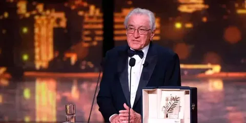 Robert De Niro llama a Trump "“presidente filisteo" durante premiación de Cannes