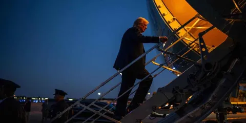 Trump usará avión de lujo regalado por Qatar como Air Force One; desata alarmas de seguridad en EU