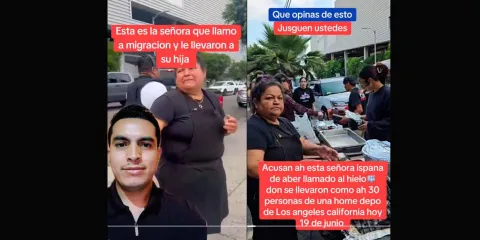 VIDEO. Mujer latina llama a ICE contra vendedores ambulantes y termina perdiendo a su propia hija