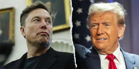 Elon Musk acusa a Donald Trump de aparecer en los archivos de Jeffrey Epstein