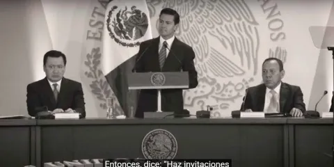 VIDEO. Peña Nieto rompe el silencio sobre la cancelación del NAIM en documental