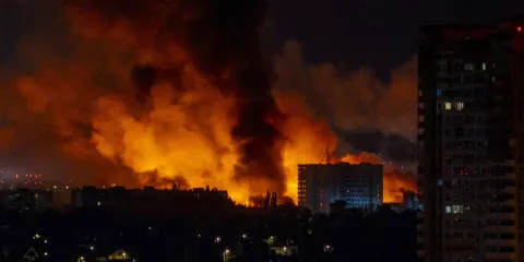 Kiev bajo fuego: Rusia intensifica ofensiva aérea con 539 drones