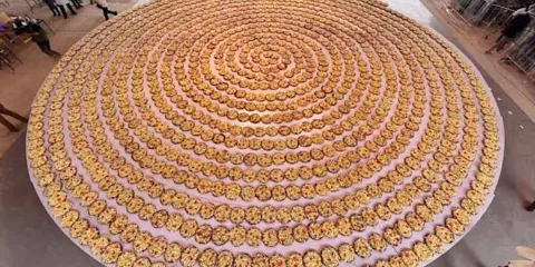 La tlayuda más grande del mundo en Oaxaca se convirtió en la burla de todos