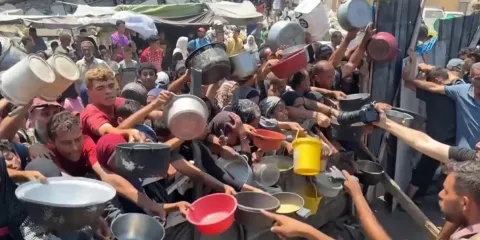 Trump acusa a Israel de tener responsabilidad en la hambruna en Gaza